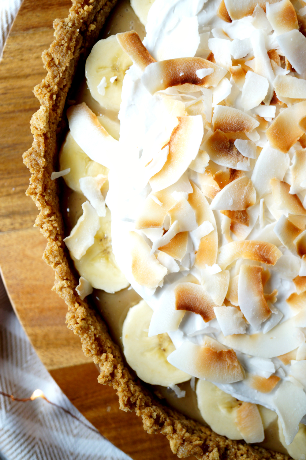 vegan coconut banoffee pie | The Baking Fairy