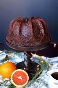 vegan spiced orange date cake | The Baking Fairy