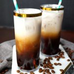 small batch vanilla cinnamon cold brew latte | The Baking Fairy
