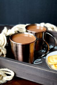 vegan date sweetened hot cocoa | The Baking Fairy