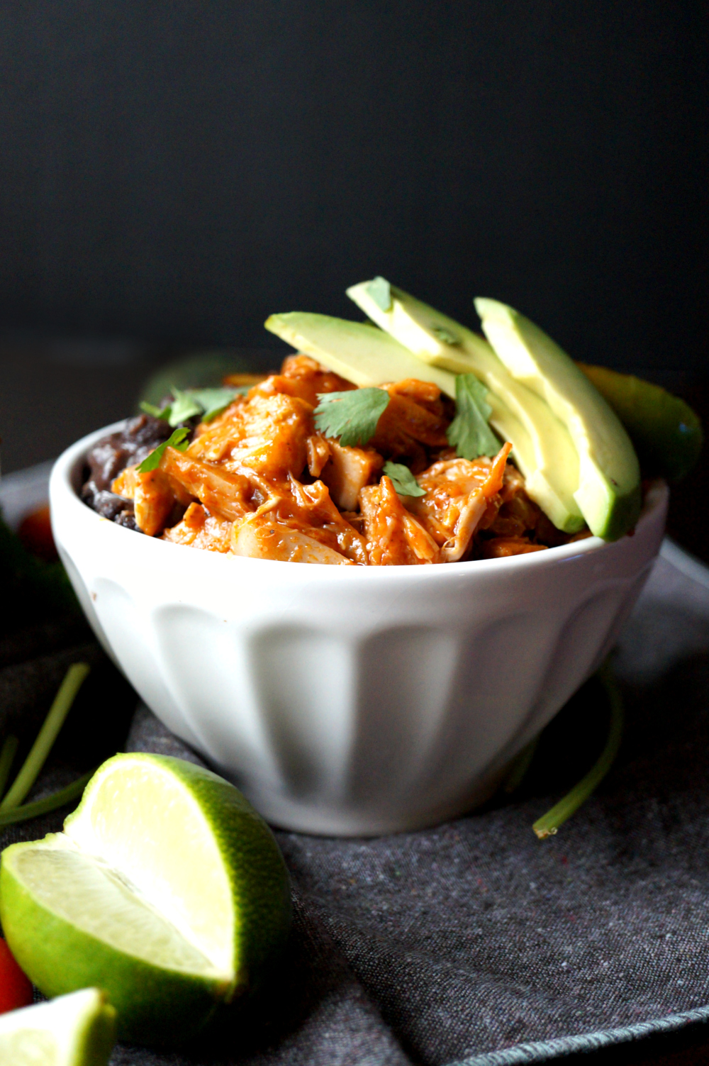 vegan burrito bowls with jackfruit carnitas | The Baking Fairy