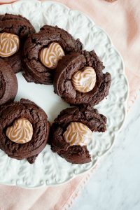 valentine's day chocolate truffle cookies | The Baking Fairy