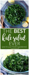 the BEST {and easiest!} kale salad | The Baking Fairy