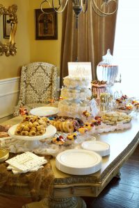 vegan chocolate covered strawberry cake & bridal shower | The Baking Fairy