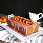 vegan blood orange dark chocolate loaf cake | The Baking Fairy #ad #SpringSweetsWeek