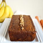 vegan carrot cake banana bread | The Baking Fairy