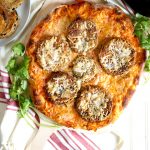 vegan eggplant parmesan pizza | The Baking Fairy