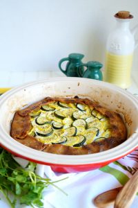 summer squash tart with lemon ricotta | The Baking Fairy