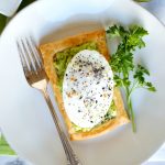 avocado toast puff pastry squares | The Baking Fairy #ad #EasterBrunchWeek