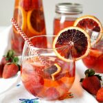 blood orange berry sangria | The Baking Fairy #ad #EasterBrunchWeek