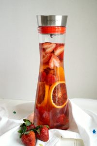 blood orange berry sangria | The Baking Fairy #ad #EasterBrunchWeek