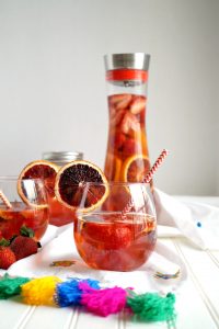 blood orange berry sangria | The Baking Fairy #ad #EasterBrunchWeek