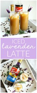 iced lavender latte | The Baking Fairy #ad #BrunchWeek