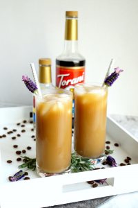 iced lavender latte | The Baking Fairy #ad #BrunchWeek