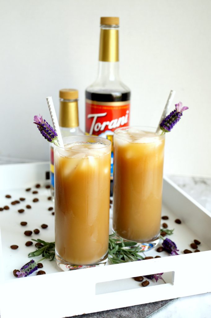 iced lavender latte | The Baking Fairy #ad #BrunchWeek