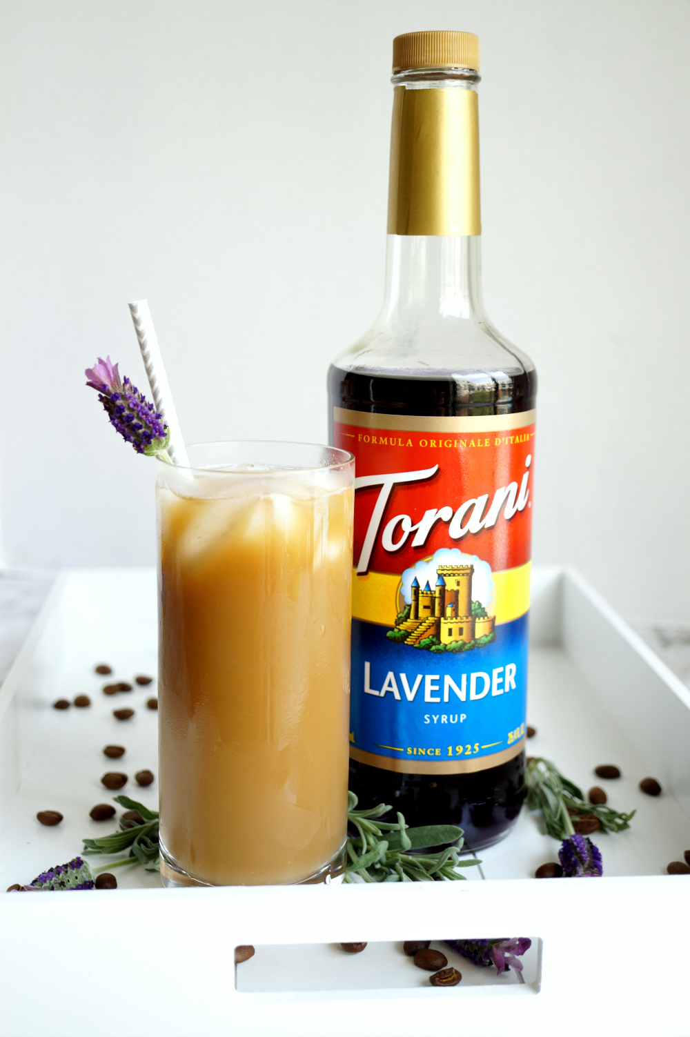 iced lavender latte | The Baking Fairy #ad #BrunchWeek