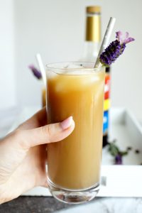 iced lavender latte | The Baking Fairy #ad #BrunchWeek