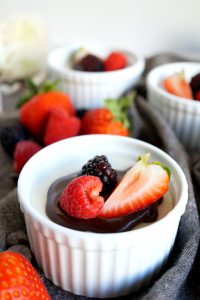 vegan coconut white chocolate panna cotta | The Baking Fairy