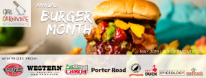 Burger Month Banner
