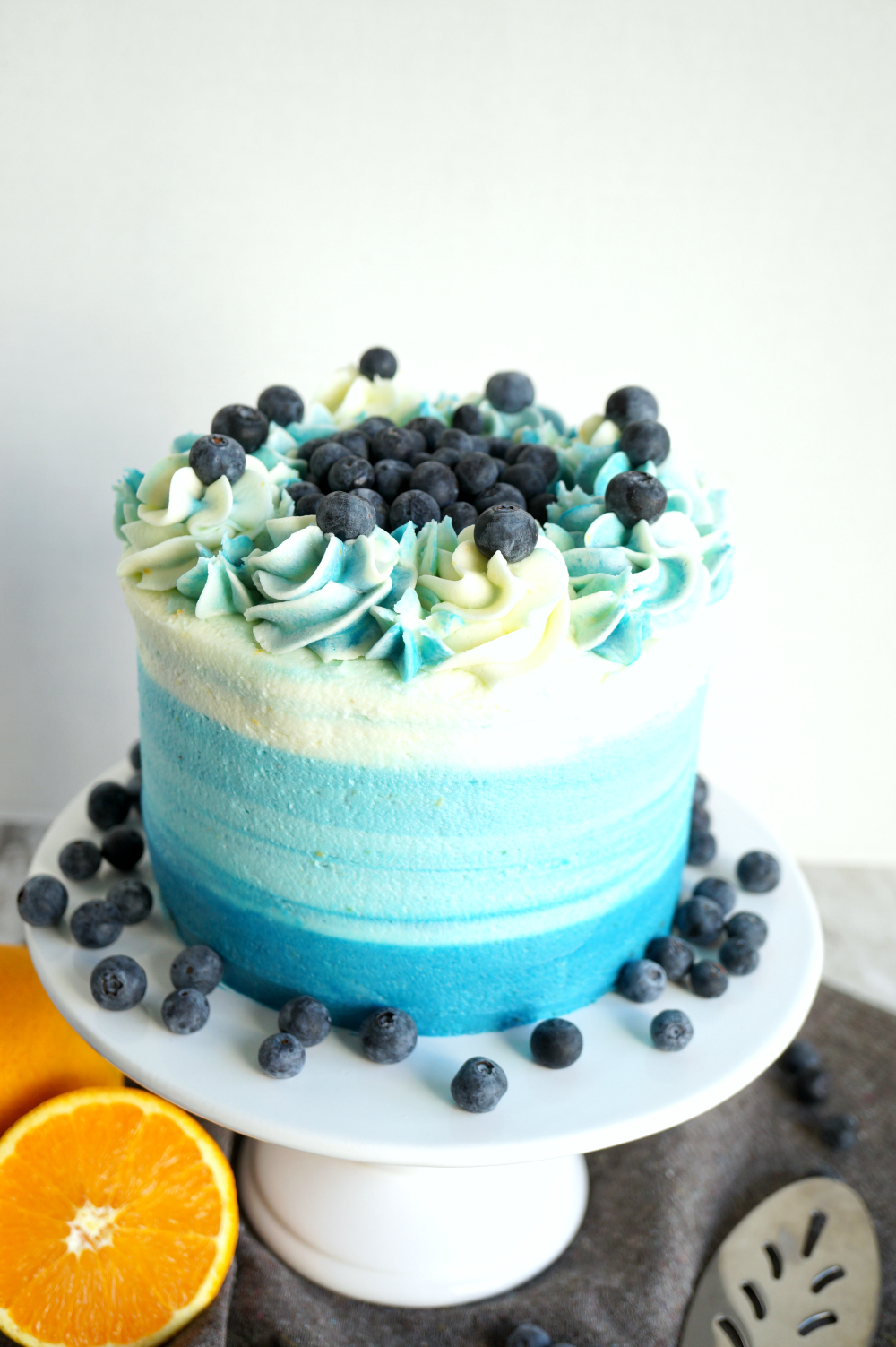 blueberry orange cake