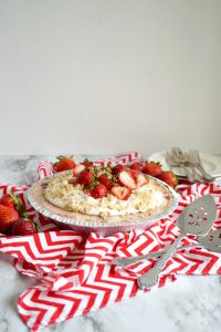 strawberry shortcake ice cream pie