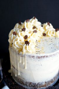 vegan coffee layer cake | The Baking Fairy #FallFlavors