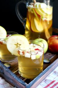 hard cider iced tea | The Baking Fairy #AppleWeek