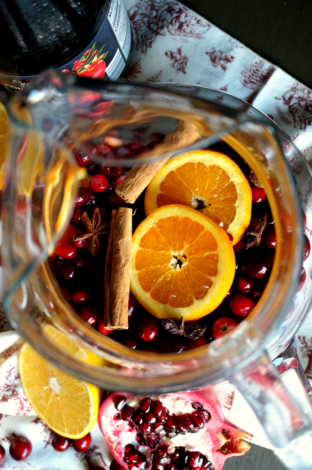 holiday red wine sangria | The Baking Fairy