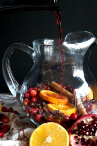 holiday red wine sangria | The Baking Fairy