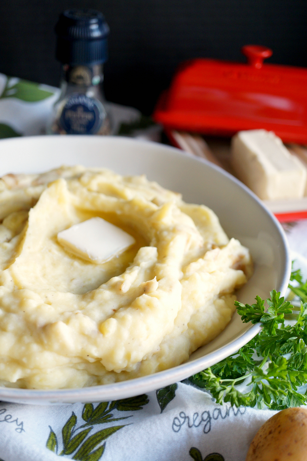 super easy one-pot mashed potatoes | The Baking Fairy 