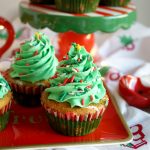 christmas tree cupcakes