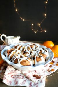 pan of panettone rolls