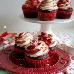 plate of cupcakes