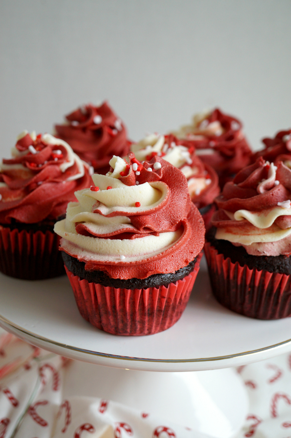 close up of a cupcake