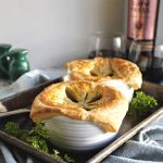 pot pies with puff pastry crust