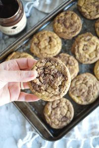 holding one cookie