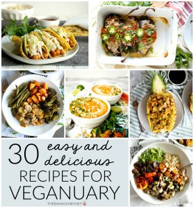 30 easy and delicious recipes for Veganuary | The Baking Fairy