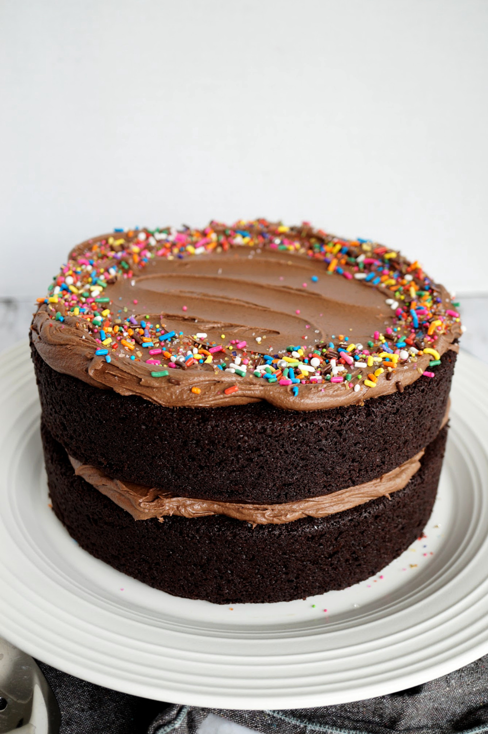 easy chocolate cake - Vegan Baking Basics - The Baking Fairy