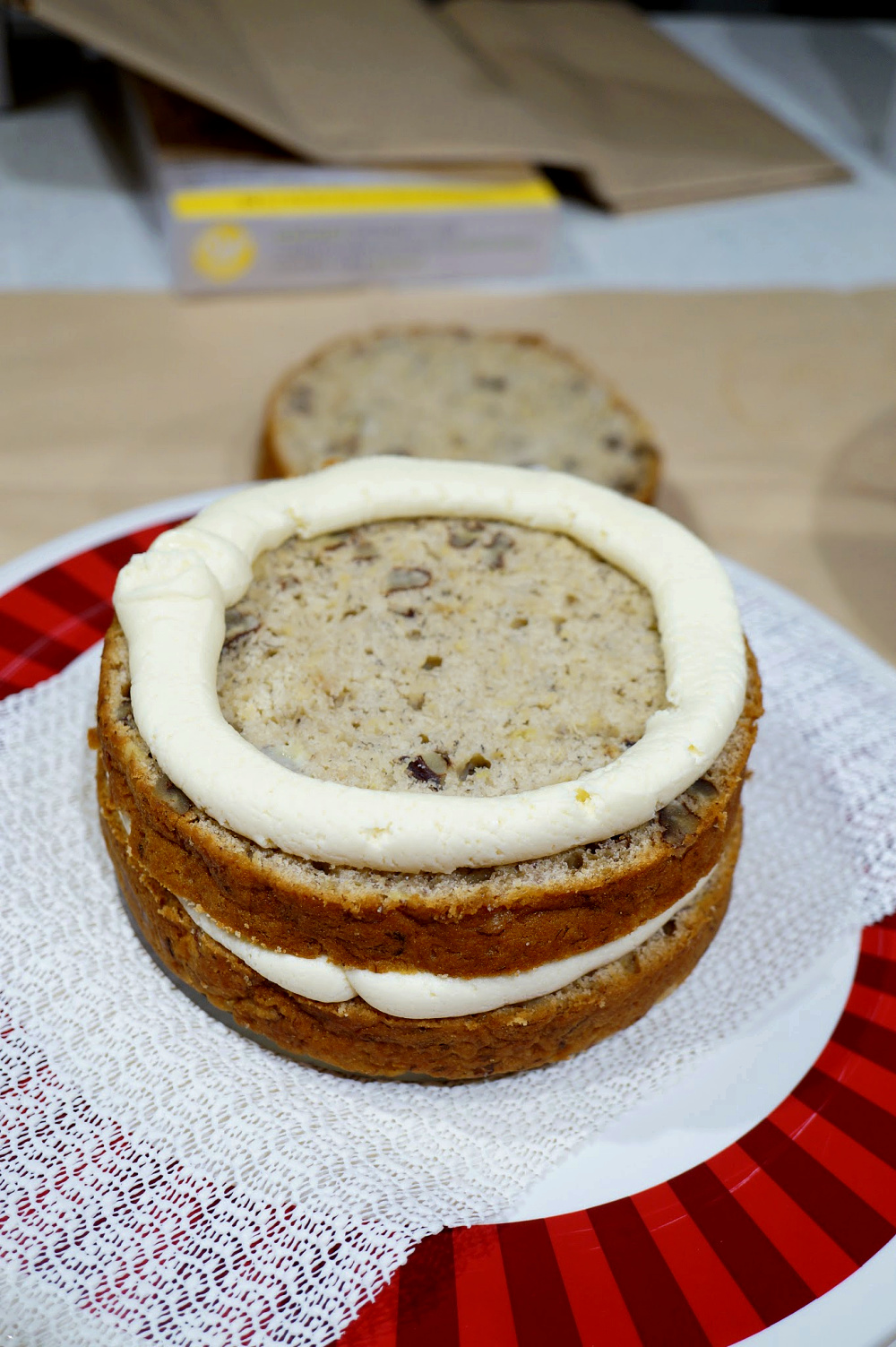 hummingbird cake with frosting