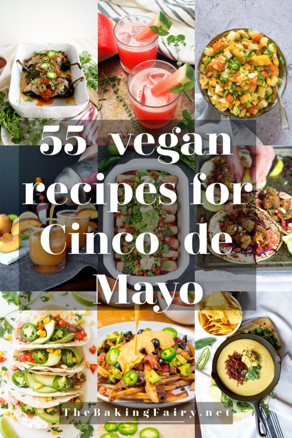 collage for cinco de mayo recipes