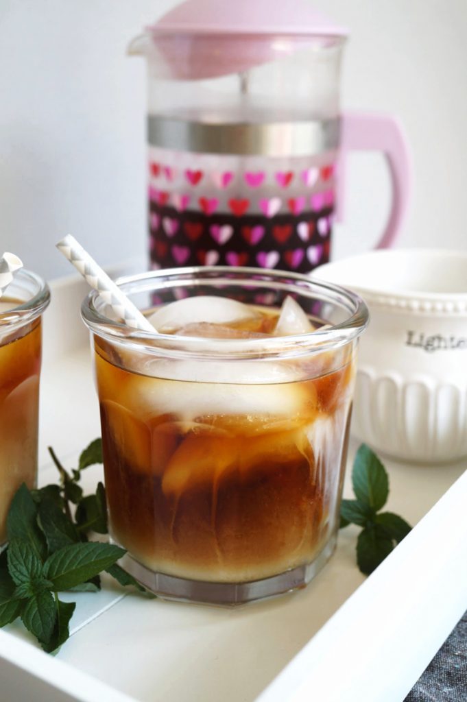 cup of cold brew coffee
