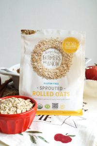 bag of One Degree Organics oats