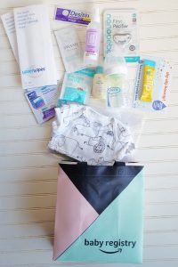 Amazon baby registry gift bag