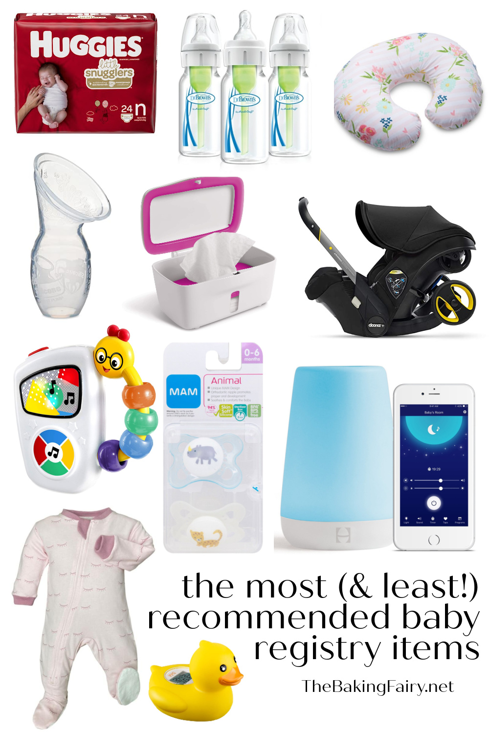 Newborn Baby Essentials: 60 Must Have Items For Every Baby