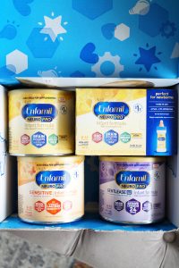 box of Enfamil infant formula